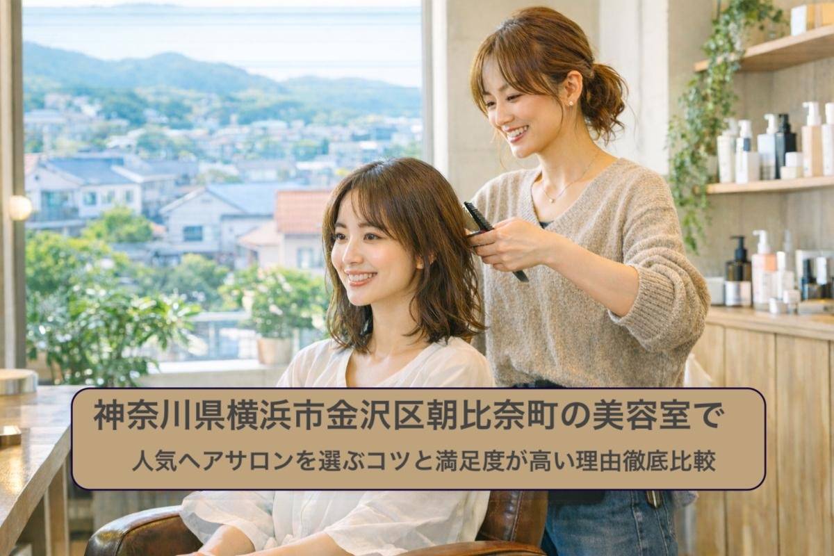 神奈川県横浜市金沢区朝比奈町の美容室で人気ヘアサロンを選ぶコツと満足度が高い理由徹底比較