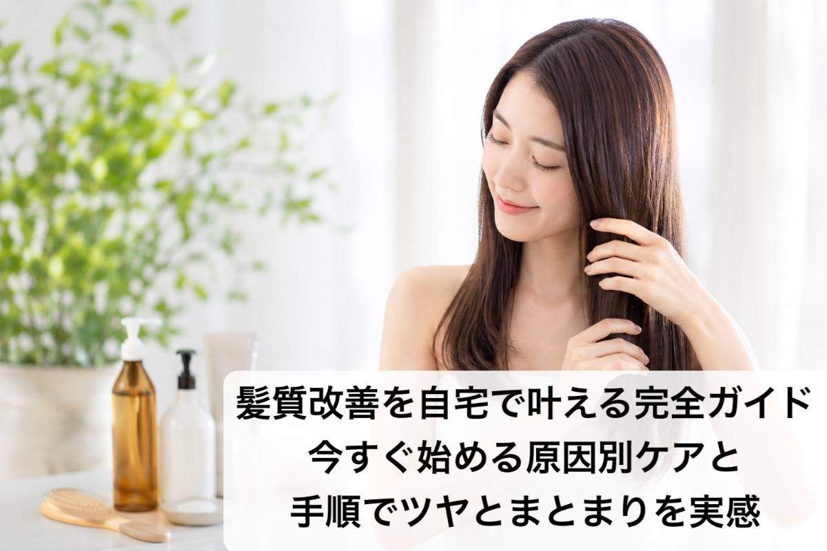 髪質改善を自宅で叶える完全ガイド 今すぐ始める原因別ケアと手順でツヤとまとまりを実感